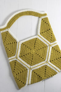 Crochet Hexagon Tote Bag