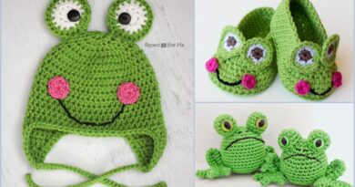 Frog Inspired Free Crochet