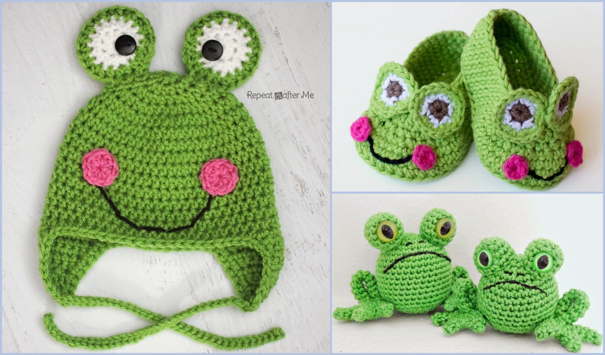Frog Inspired Free Crochet