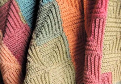 Patchwork Throw Free Crochet