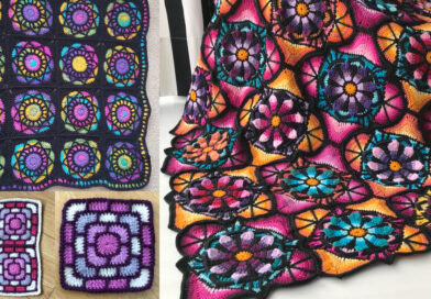 Stained Glass Square Free Crochet