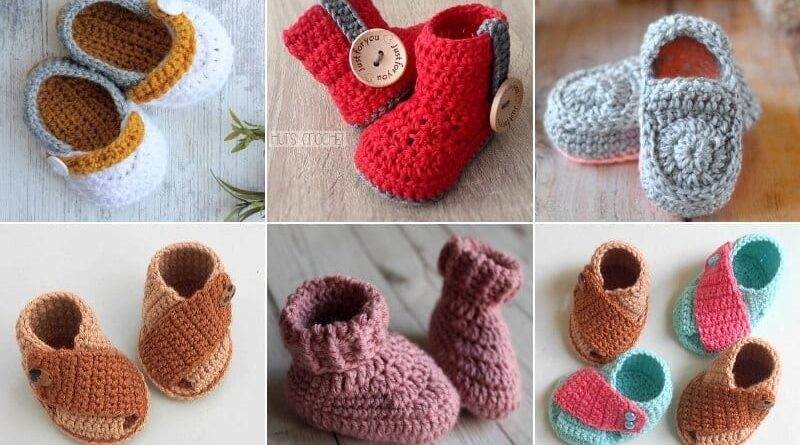 The Cutest Baby Booties Free Crochet Patterns