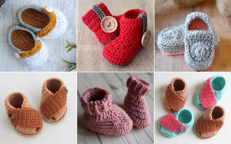 The Cutest Baby Booties Free Crochet Patterns