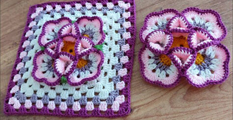 Starburst Hotpad Crochet